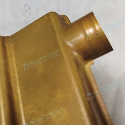 Rapid prototype diep getrokken messing stempels gebruikt voor waterverwarming