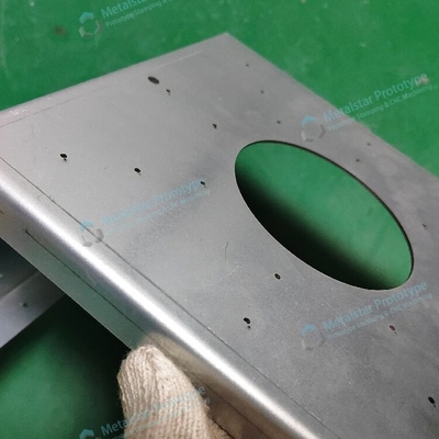 Diensten voor het maken van prototypes van snel gebogen plaat van hoge kwaliteit / prototype metalen onderdelen