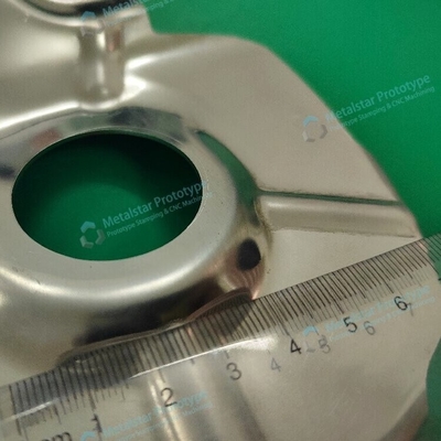 1.0mm SS304 speciaal voor apparaten gebruikte precieze plaatstuk
