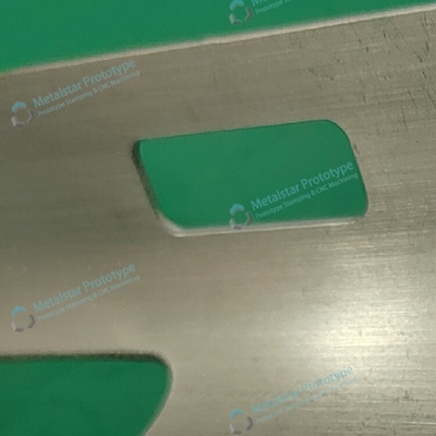 1.20 mm stempelende aluminiumplaat metalen onderdelen voor motorfietsen