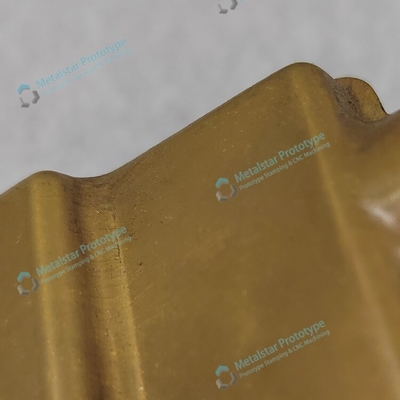 Rapid prototype diep getrokken messing stempels gebruikt voor waterverwarming